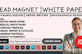 design real estate company profiles white papers business proposals tech startup