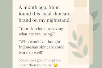 write persuasive and catchy captions to promote your product