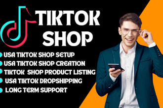 create USA tiktok shop setup tiktok shop USA tiktok shop business representative