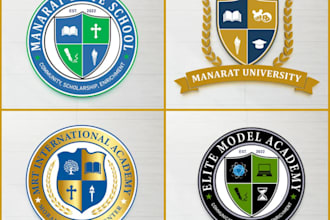 design school college university or any educational logo
