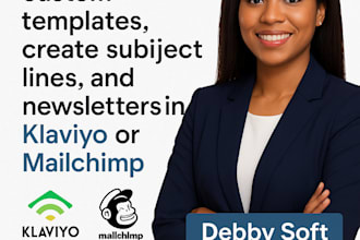 design email template subject lines newsletters klaviyo mailchimp mailerlite