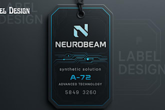 design custom product labels packaging bottle labels and dielines