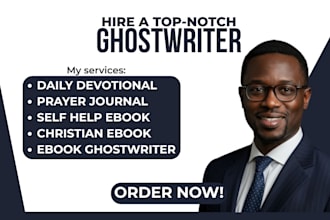 ghostwrite your daily devotional prayer journal self help christian ebook