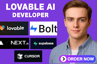 ai saas mvp with lovable, bolt new, v0, supabase, and cursor
