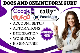 create formidable online form wufoo tally logic forms google forms integration