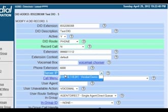 install and setup your call center, dialer, voip, asterisk on vicidial