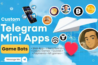 build telegram mini game tapswap bot hamster kombat clonetelegram mini app