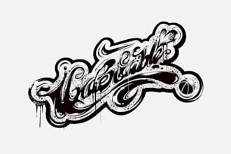 do typography design, wall art , hand lettering quote and phrase