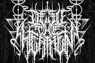 make custom brutal death metal logo for your band