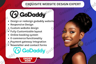 design godaddy website, redesign godaddy website, on godaddy