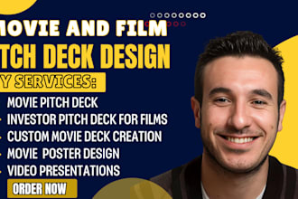 design movie pitchdeck movie presentation TV series movie poster film pitchdeck