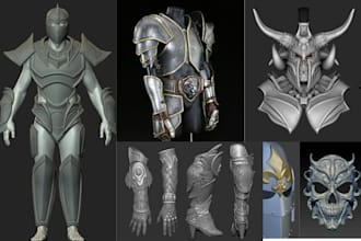 sculpt 3d cosplay creation 3d cad wearable 3d mask props 3d weapons armor stl 3d