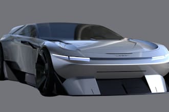 create cinematic quality 3d car with pbr textures and animation ready rig