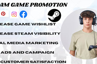 promote your steam game wishlist for steam game marketing an roblox to get playe