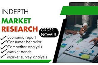 do economic reports, consumer behavior analysis, market analysis, market trends