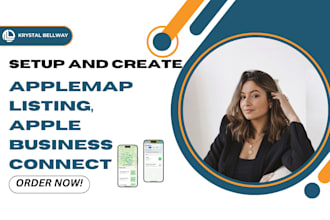 create verified apple map listing SEO apple business connect apple map location