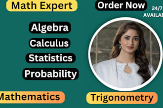 help you in math statistics calculus algebra probability and trigonometry