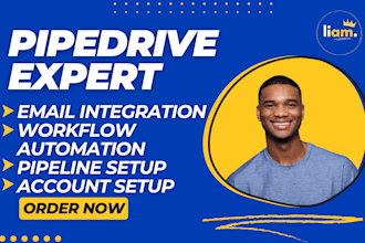 setup pipedrive fix pipedrive automation email automation  monday crm tutor fix