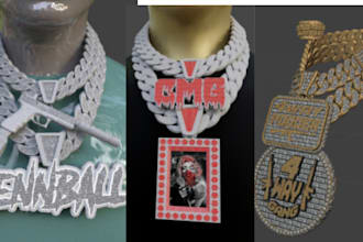 do custom chain for gta 5 and fivem qbcore, fivem gang character, drippy design