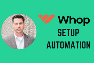 professionally set up your whop store with automation