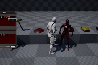 be your unity, unreal engine game developer for core systems and features