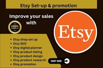 manage etsy shop etsy sales etsy digital product etsy traffic etsy seo marketing