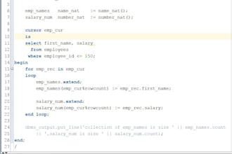 develop oracle database plsql programs
