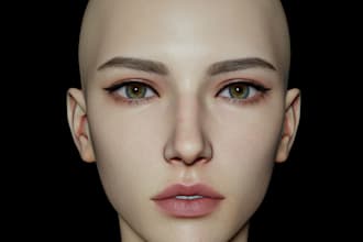 3d realistic character modeling metahuman character unreal engine zbrush daz3d