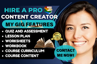 create engaging quizzes and assessment for your course