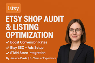 do etsy listing conversion rate ads etsy shop audit optimization etsy stan store