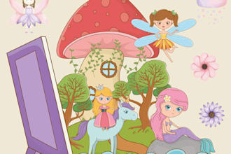 deliver 1 coloring book