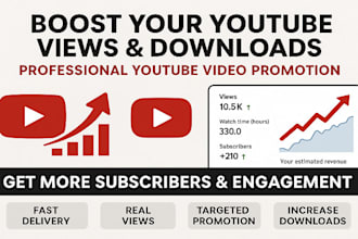 shoutout youtube video promotion to increase video downloader