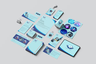 creative professional business card and stationary design