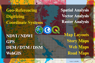 do gis mapping and spatial analysis using arcgis and qgis