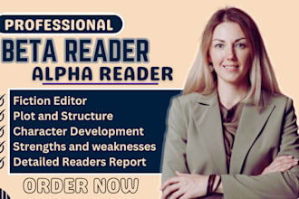 beta read and offer feedback for your fantasy, sci fi, or romance fiction novel