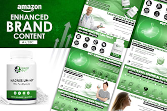 design amazon a plus ebc and enhanced brand content