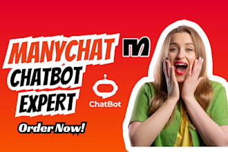 build engaging ai chatbot flows and lead generation and setup using manychat