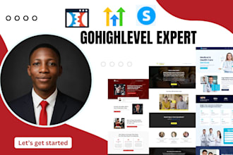 be your gohighlevel expert for funnels, automation and CRM setup