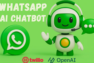 ai chatbot, whatsapp chatbot, ai agent, chatbot development, whatsapp automation