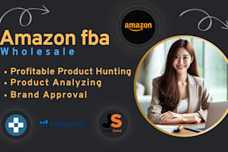 do amazon fba wholesale product hunting with brand approval