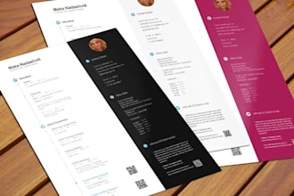 design Resume, Cv, Curriculum Vitae, Cover Letter