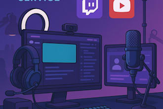 help you set up the stream or youtube video