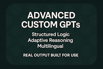 build a custom gpt that works