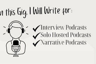 write podcast show notes that engage your podcast listeners