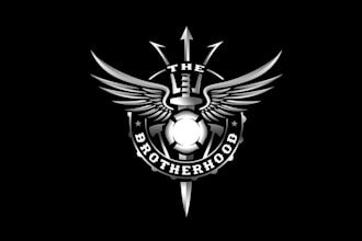 make artwork public safety and tech diver badass logo