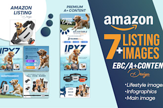 design amazon a plus content and listing images