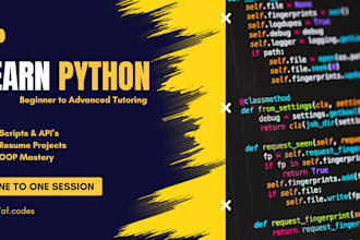 teach and tutor you in python, from beginner to advanced