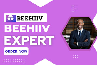setup beehiiv account beehiiv ai  email newsletter design beehive landing page