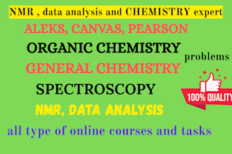 be your online expert in nmr data analysis and chemistry problems