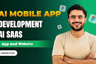 develop ai mobile app development ai saas app and website